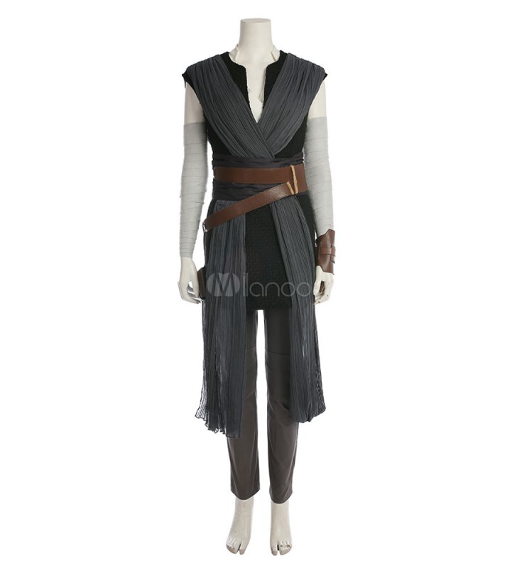 Guerre Stellari ObiGuardia polsocinturapantalonicinturasciarpagilettop set Film Costumi Cosplay