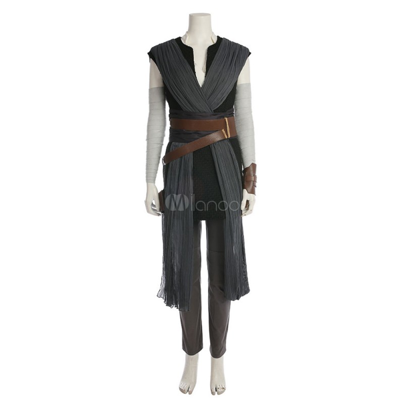 Guerre Stellari ObiGuardia polsocinturapantalonicinturasciarpagilettop set Film Costumi Cosplay