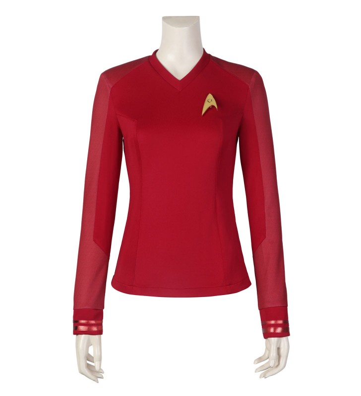 Star Trek: Strange New Worlds La#39;an Noonien Singh Erica ortegas Costumi Cosplay Carnevale Halloween