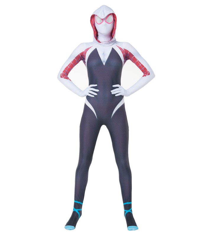 Marvel Comics Cosplay SpiderMan Into the SpiderVerse SpiderGwen Costumi Cosplay