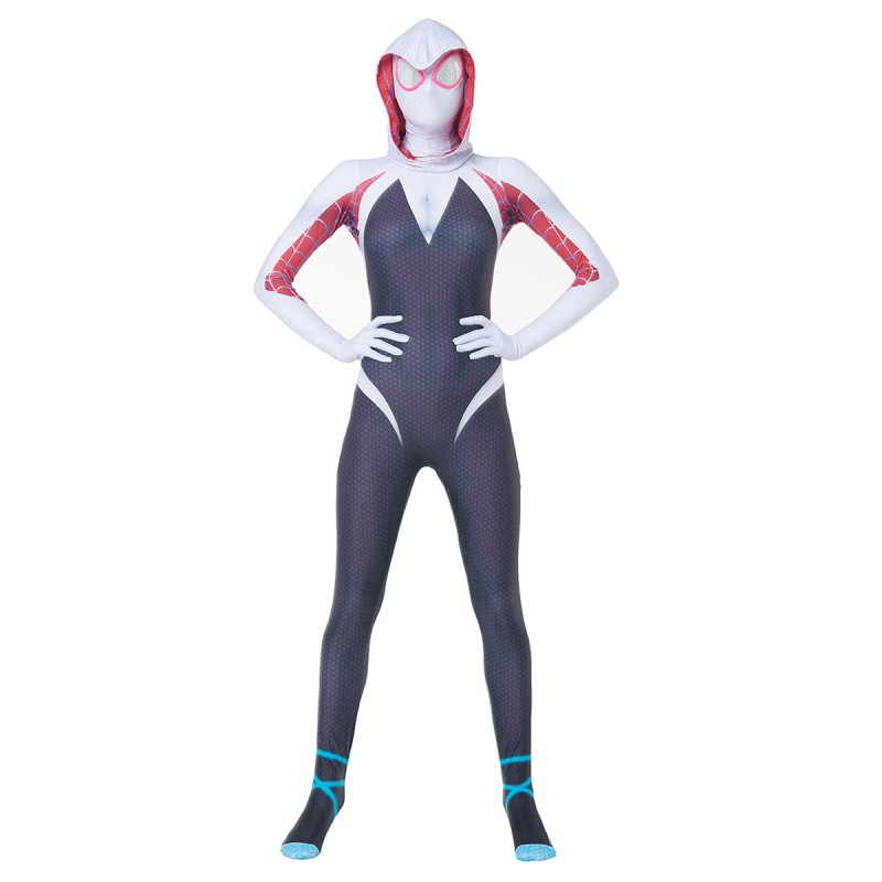 Marvel Comics Cosplay SpiderMan Into the SpiderVerse SpiderGwen Costumi Cosplay