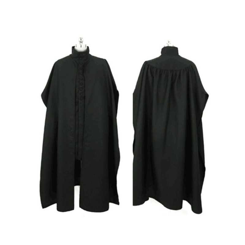 del professor Snape Harry Potter Abito nero in due pezzi Costumi Cosplay Carnevale Halloween
