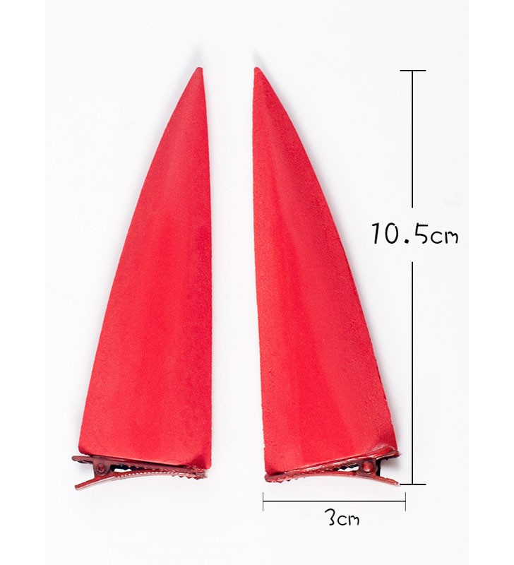 Motosega Man Makima Red Devil Horns Accessori Cosplay Carnevale