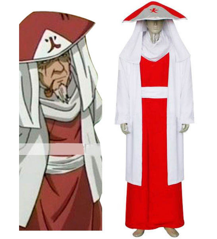 Sarutobi Naruto terzo Hokage Carnevale Costumi Cosplay Halloween