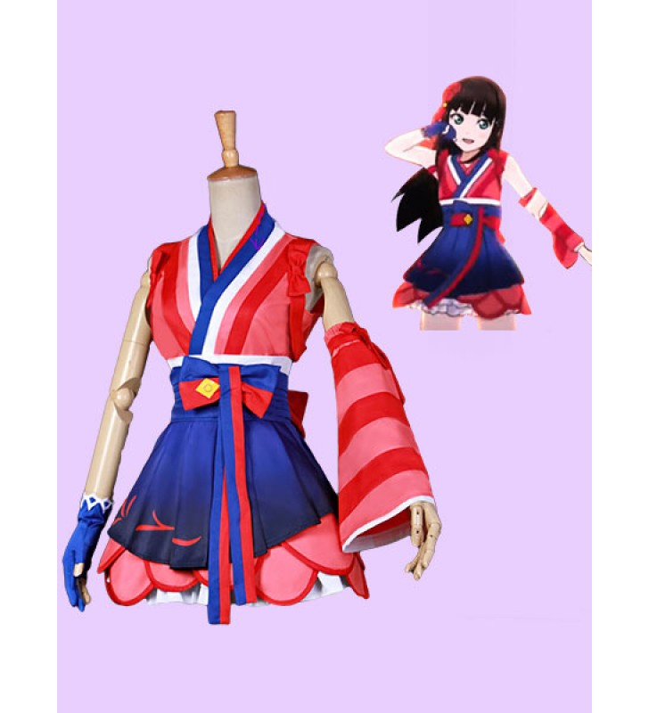 Costume Carnevale Costume in panno uniforme Love Live! Carnevale Halloween
