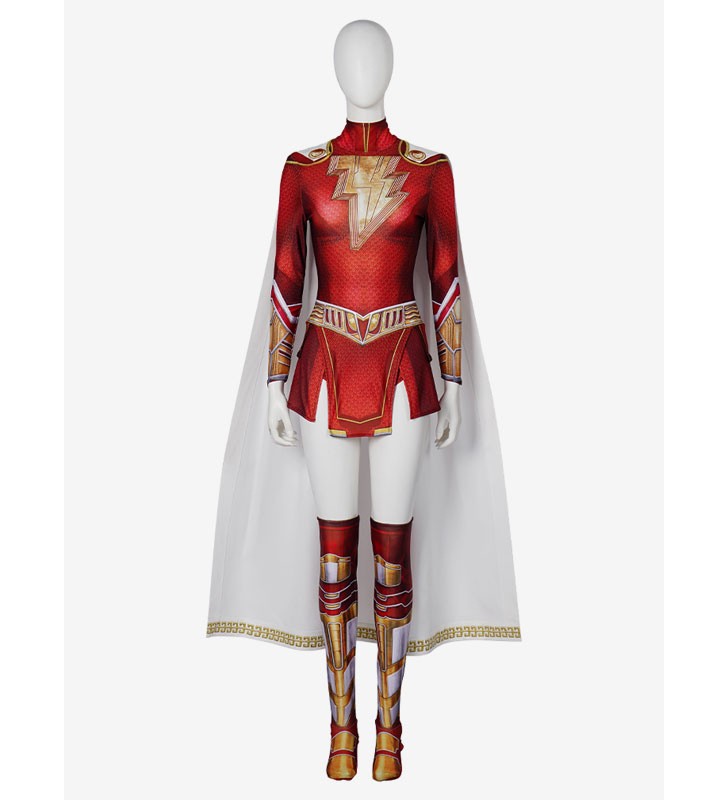 DC Comics Shazam Fury of the Gods Film Mary Costumi Cosplay Carnevale