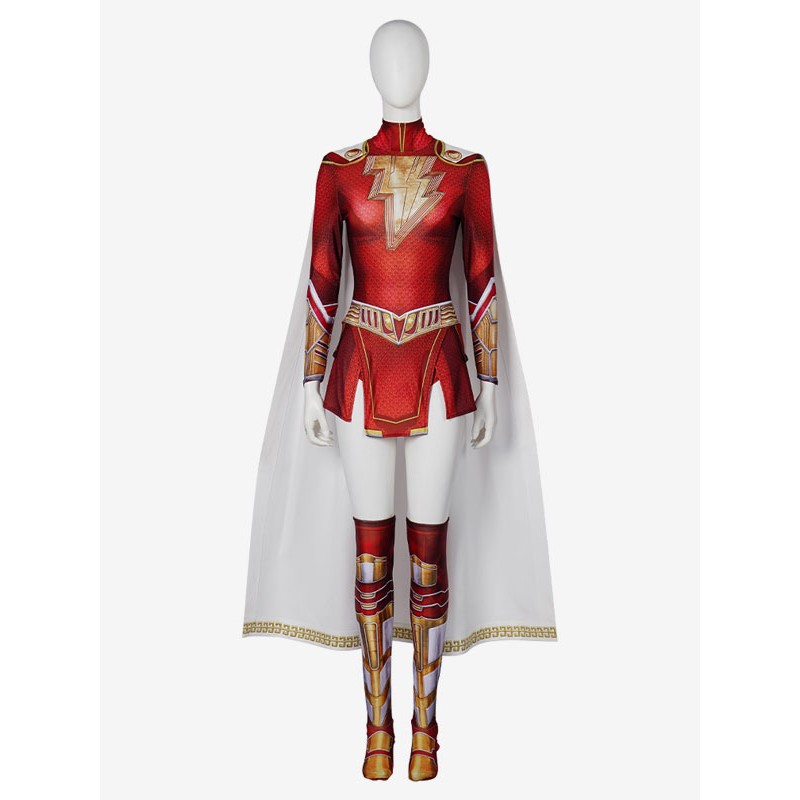 DC Comics Shazam Fury of the Gods Film Mary Costumi Cosplay Carnevale