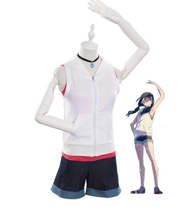 Weathering With You Cosplay Amano Hina Summer Suit Uniform Cloth Anime Costumi Cosplay Halloween