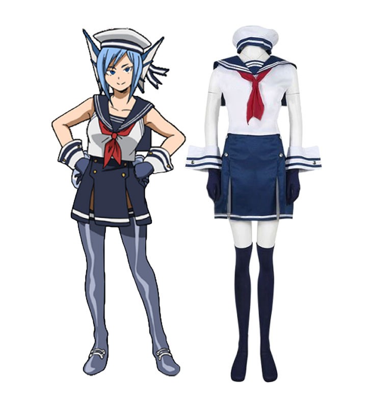 Cosplay My Hero Academia Sirius Polyester Tie Kirt Top Costumi Cosplay Halloween