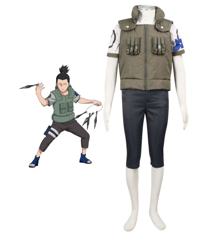 Costume Carnevale Naruto Naruto top gilet Halloween