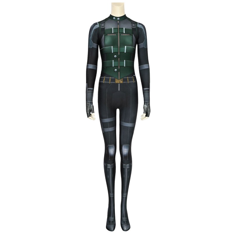 di Marvel Avengers Infinity War Black Widow Natasha Romanoff Zentai Costumi Cosplay Carnevale