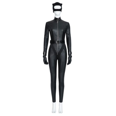 di DC Comics in ecopelle nera in poliestere Costumi Cosplay