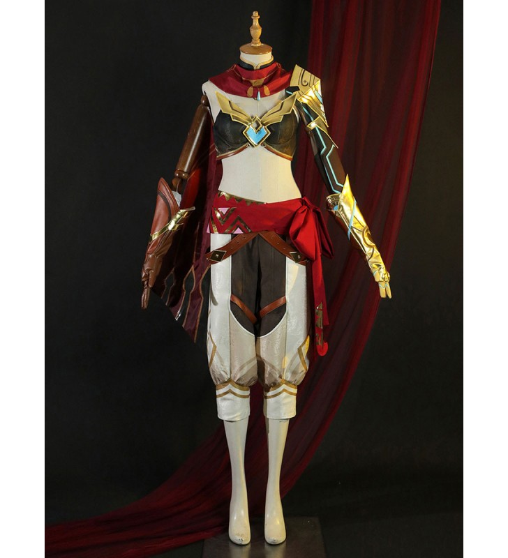 Costumi cosplay di Genshin Impact Eremite Galehunter Halloween