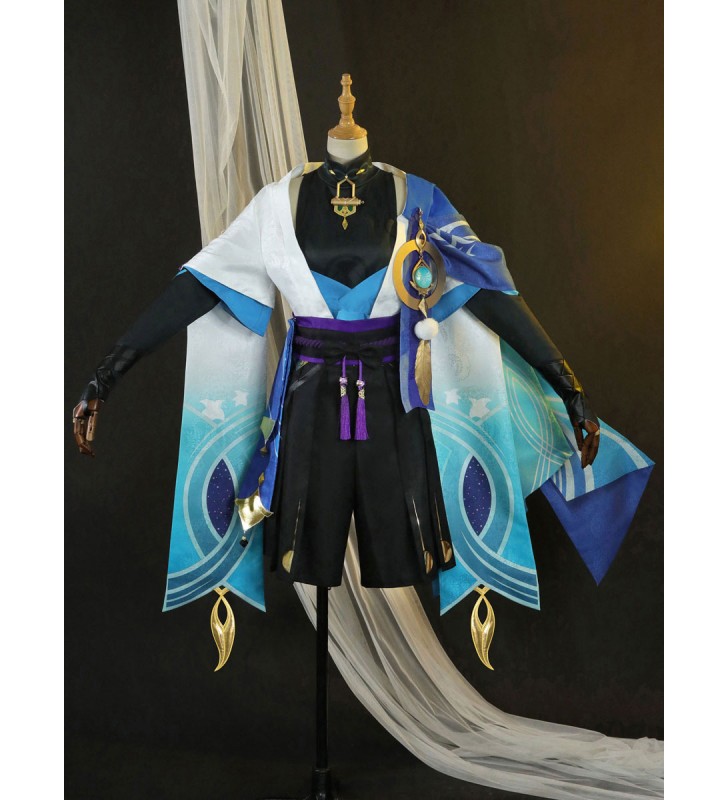 Genshin Impact Wanderer Balladeer Costumi Cosplay Halloween