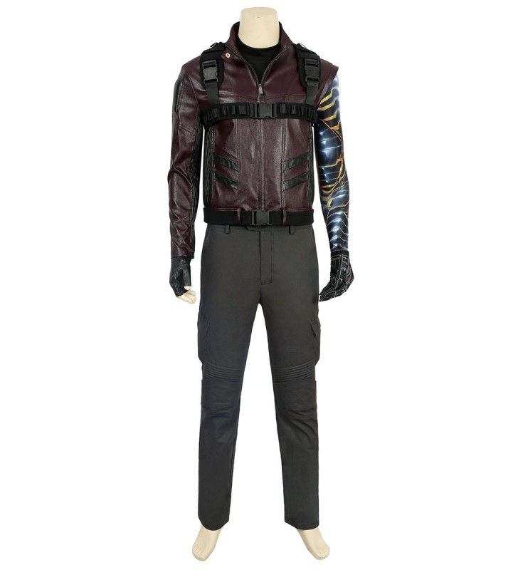 del soldato invernale Bucky Barnes della Marvel Comics Costumi Cosplay Carnevale Halloween