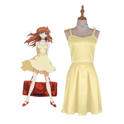 New Genesis Evangelion EVA Asuka Langley Sohryu Costumi Cosplay Halloween