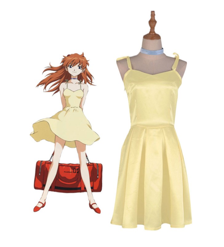 New Genesis Evangelion EVA Asuka Langley Sohryu Costumi Cosplay Halloween