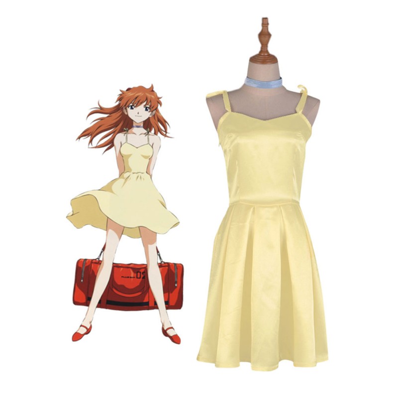 New Genesis Evangelion EVA Asuka Langley Sohryu Costumi Cosplay Halloween