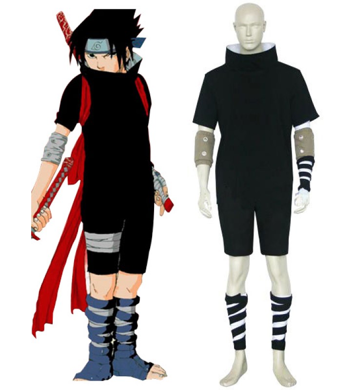 Costume Carnevale Naruto Uchiha Sasuke Carnevale Costumi Cosplay Halloween