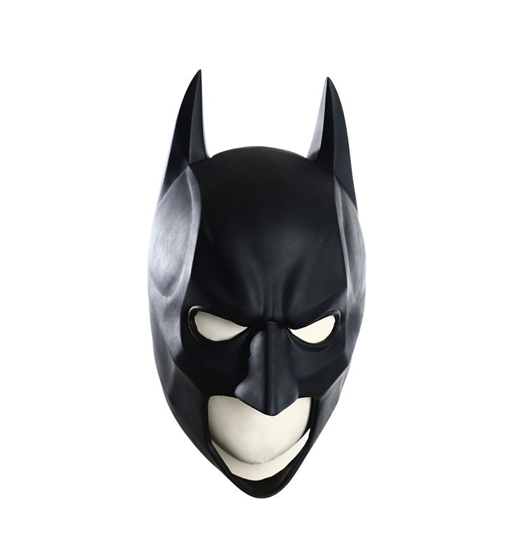 Batman Dark Knight Bruce Wayne Cosplay Mask Black Latex DC Comics Cosplay Face Cover Carnevale Halloween