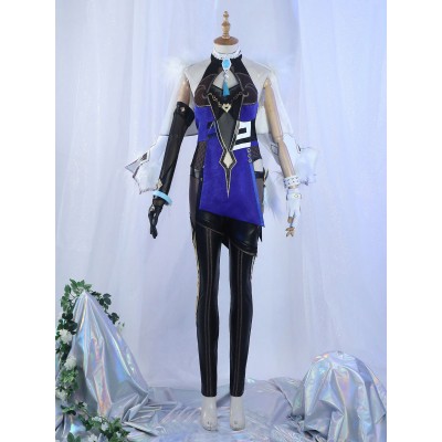 Gioco Genshin Impact Yelan Set Costumi Cosplay Carnevale Halloween