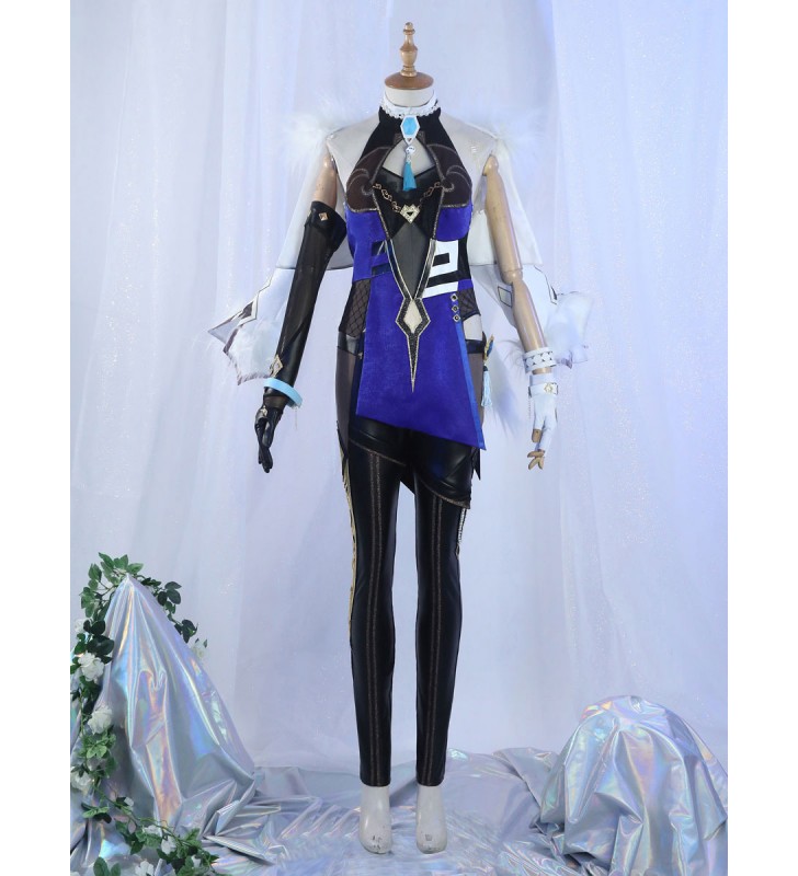 Gioco Genshin Impact Yelan Set Costumi Cosplay Carnevale Halloween