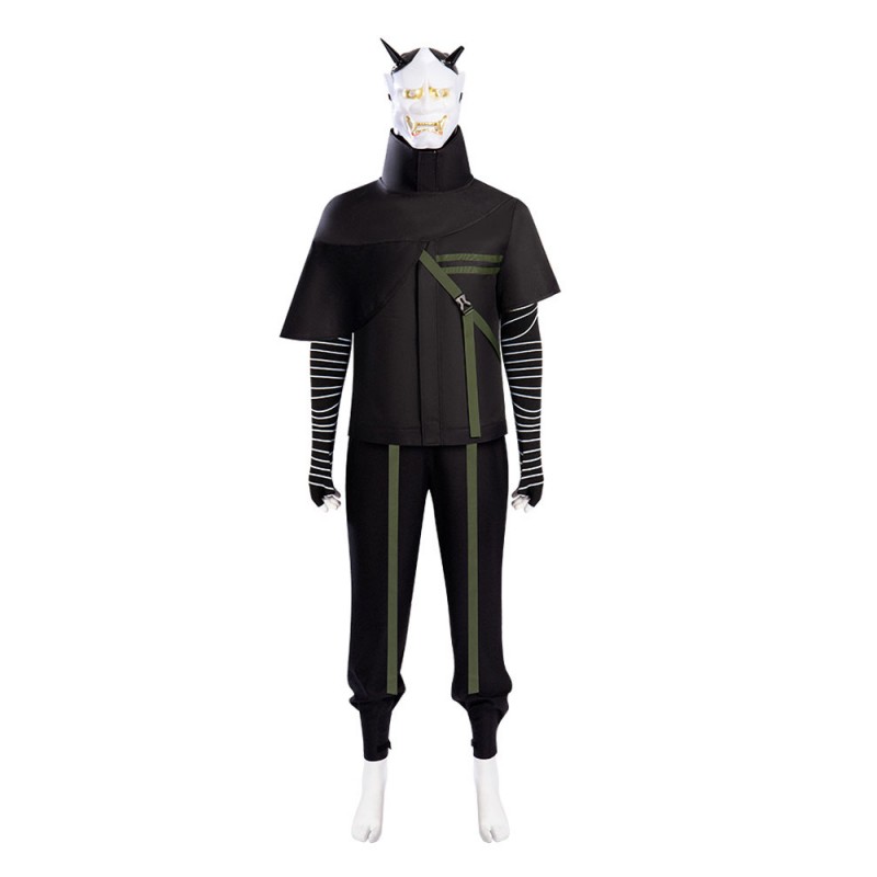 Gioco Ghost Wire: Tokyo Prajna Cosplay Manga Costume Set completo Carnevale Halloween