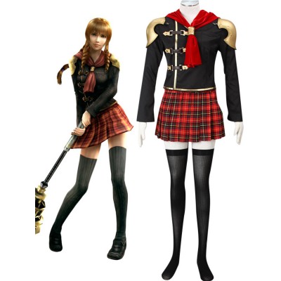 Final Fantasy Type0 Suzaku affacciava classe Zero n. 5 Cinque Carnevale Costumi Cosplay Halloween