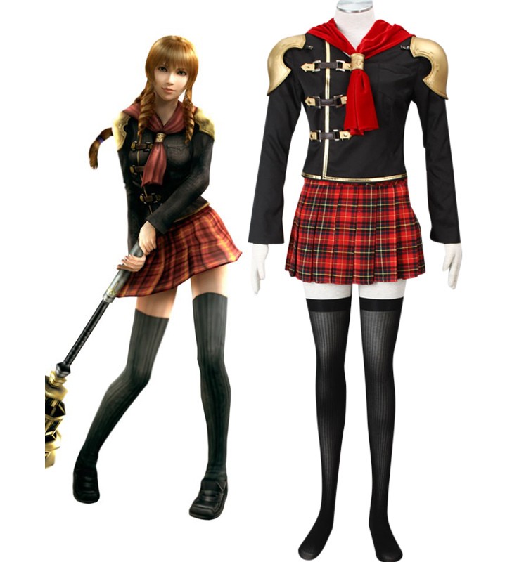 Final Fantasy Type0 Suzaku affacciava classe Zero n. 5 Cinque Carnevale Costumi Cosplay Halloween