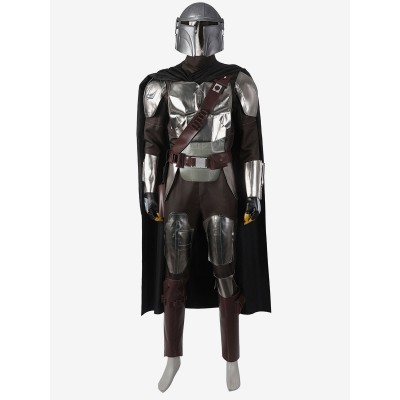 Star Wars Cosplay The Mandalorian Stagione 3 Din Djarin Costumi Cosplay con maschera in lattice
