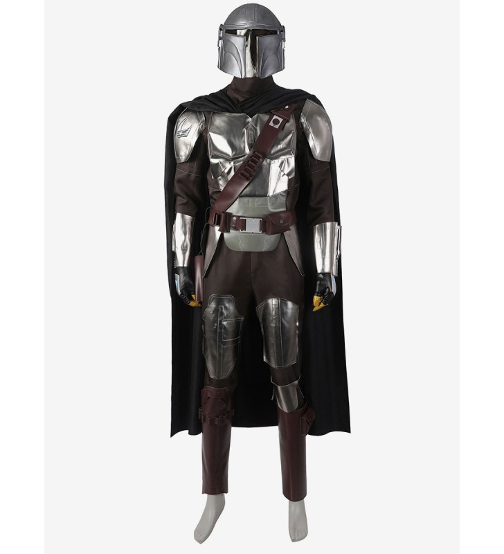 Star Wars Cosplay The Mandalorian Stagione 3 Din Djarin Costumi Cosplay con maschera in lattice