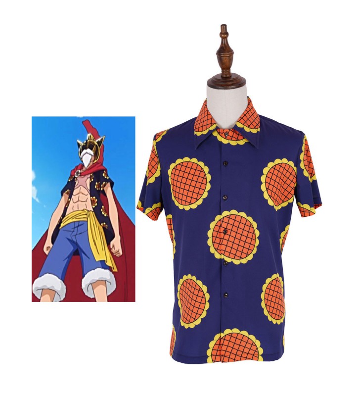 Magliette cosplay One Piece Lucy Monkey D Luffy Carnevale Halloween