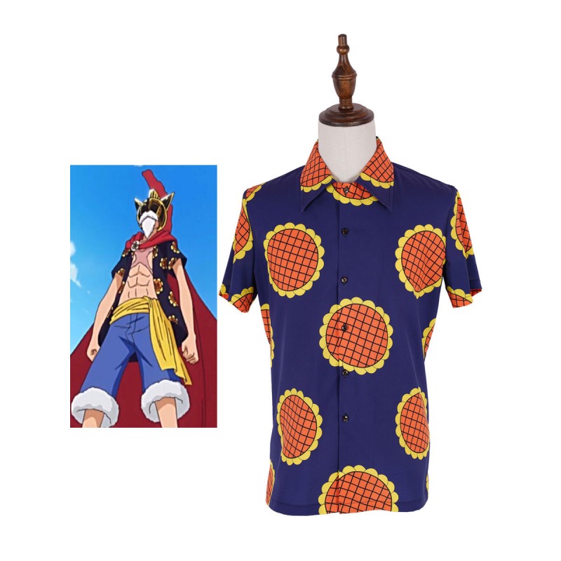 Magliette cosplay One Piece Lucy Monkey D Luffy Carnevale Halloween