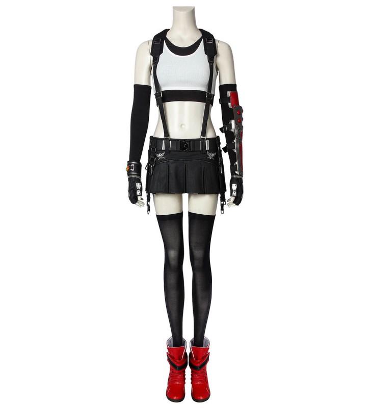 Final Fantasy Cosplay Tifa Lockhart imposta il Costumi Cosplay Halloween