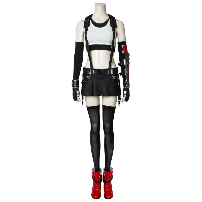 Final Fantasy Cosplay Tifa Lockhart imposta il Costumi Cosplay Halloween