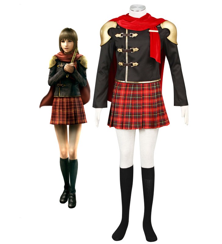 Final Fantasy Type0 Suzaku affacciava classe Zero n. 2 Deuce Costumi Cosplay Carnevale Halloween