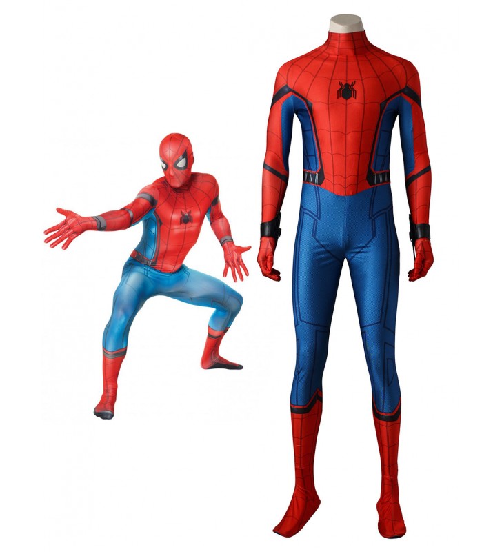 Lucca Comics 2023 Di Spiderman Homecoming Peter Parker In 4 Pezzi Di Fumetti Marvel Costumi Cosplay Carnevale Halloween