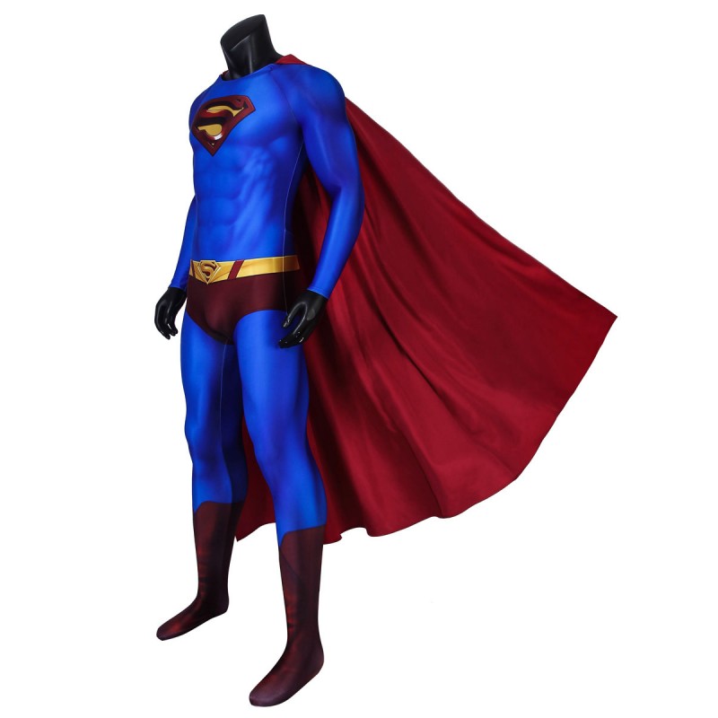 Superman Returns di Lycra Spandex Catsuits per Superman Costumi Cosplay Carnevale Halloween