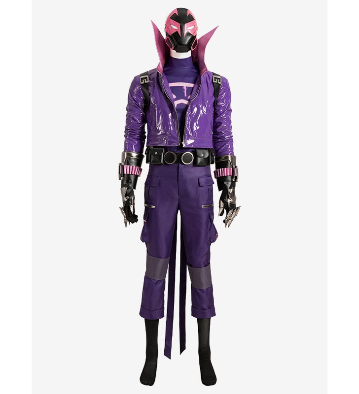 Cosplay di SpiderMan in The SpiderVerse Prowler Aaron Davis Costumi Cosplay Halloween