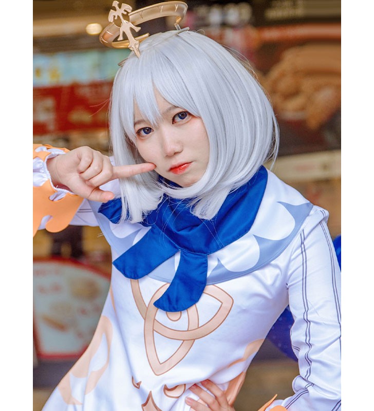 Costumi Cosplay Genshin Impact Paimon Carnevale