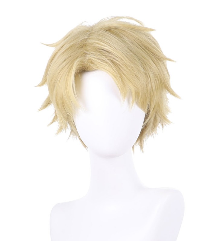 Anime SPY×FAMILY Twilight Loid Forger Parrucca per capelli corti biondi Carnevale Halloween