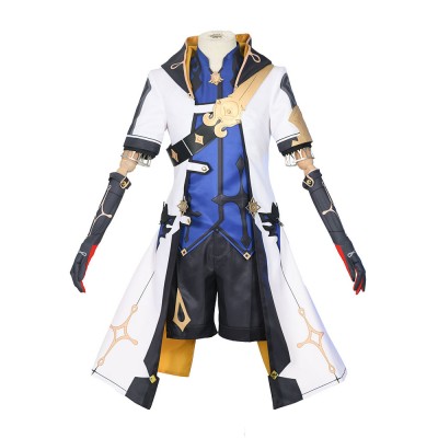 di Genshin Impact Albedo Set completo Costumi Cosplay Halloween