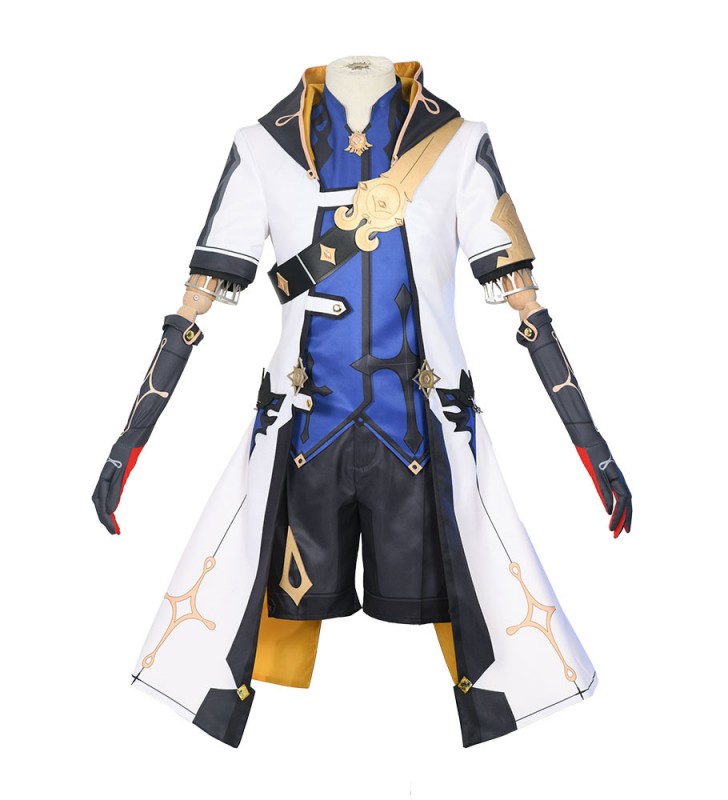 di Genshin Impact Albedo Set completo Costumi Cosplay Halloween