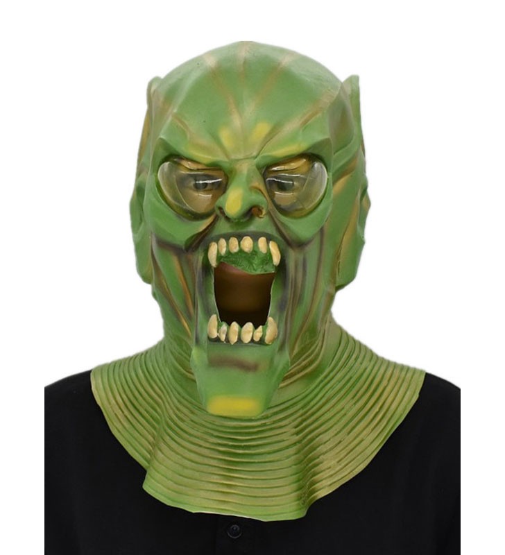 Marvel Comics SpiderMan: Far From Home Maschera Cosplay Green Goblin Carnevale
