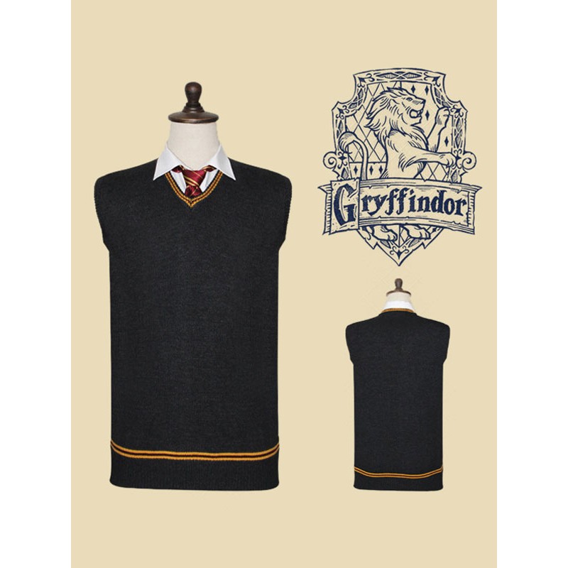 Harry Potter Gilet Maglione Tassorosso Corvonero Serpeverde Grifondoro Top Carnevale Costumi Cosplay Carnevale
