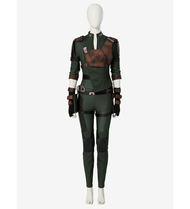 Marvel Comics Guardiani della Galassia 3 Gamora Cosplay Costumi senza Scarpe