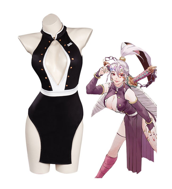 Cosplay Demon Slayer: Kimetsu No Yaiba Uzui Tengen Cambia sesso Costumi Cosplay