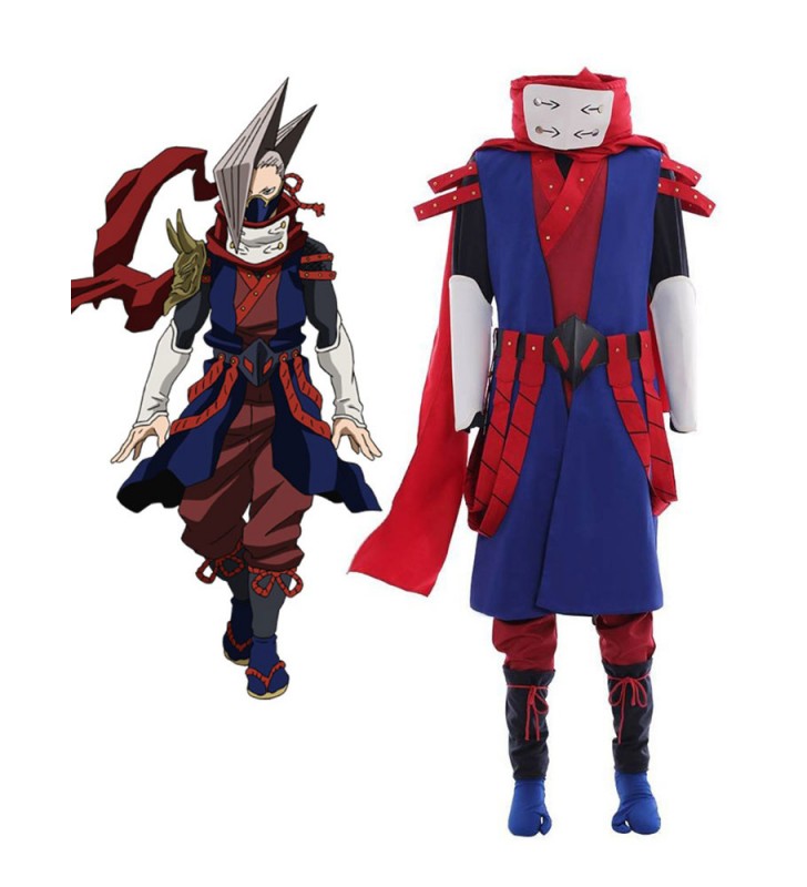 Costume Carnevale Costumi Cosplay My Hero Academia Edgeshot BNHA Cosplay Halloween