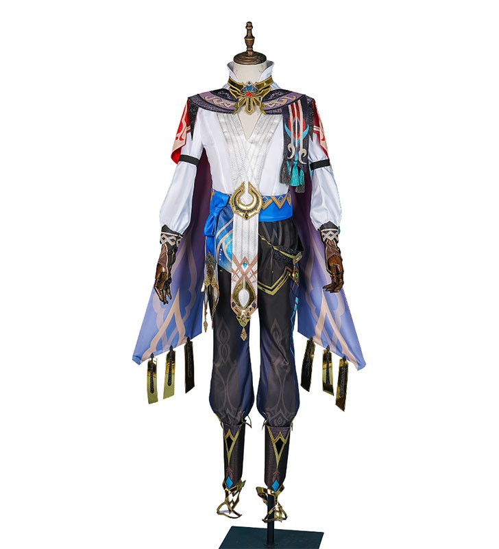 Genshin Impact Kaveh Costumi Cosplay Prestige Edition Halloween