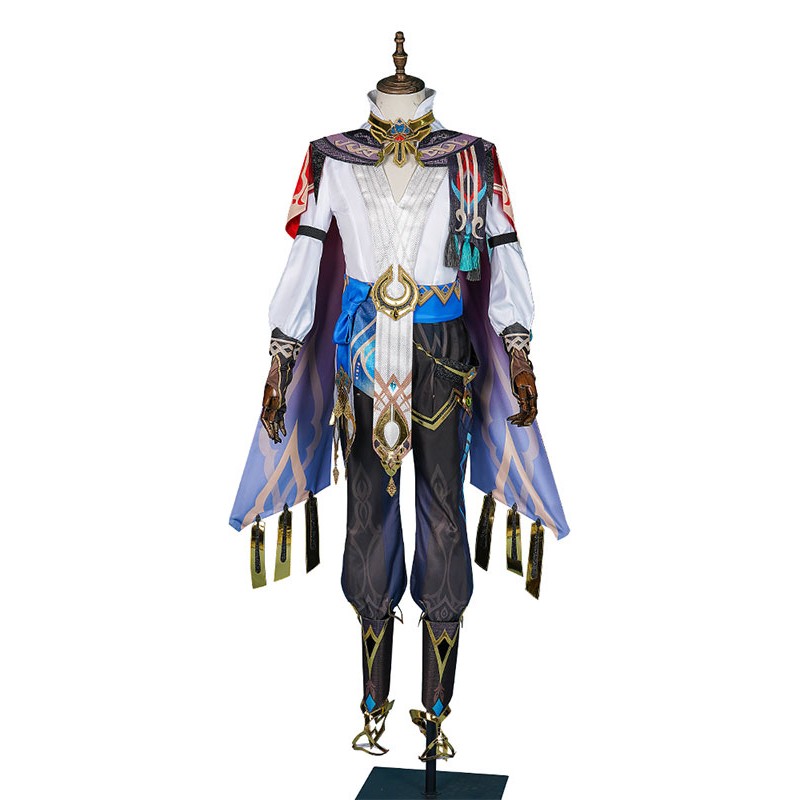 Genshin Impact Kaveh Costumi Cosplay Prestige Edition Halloween